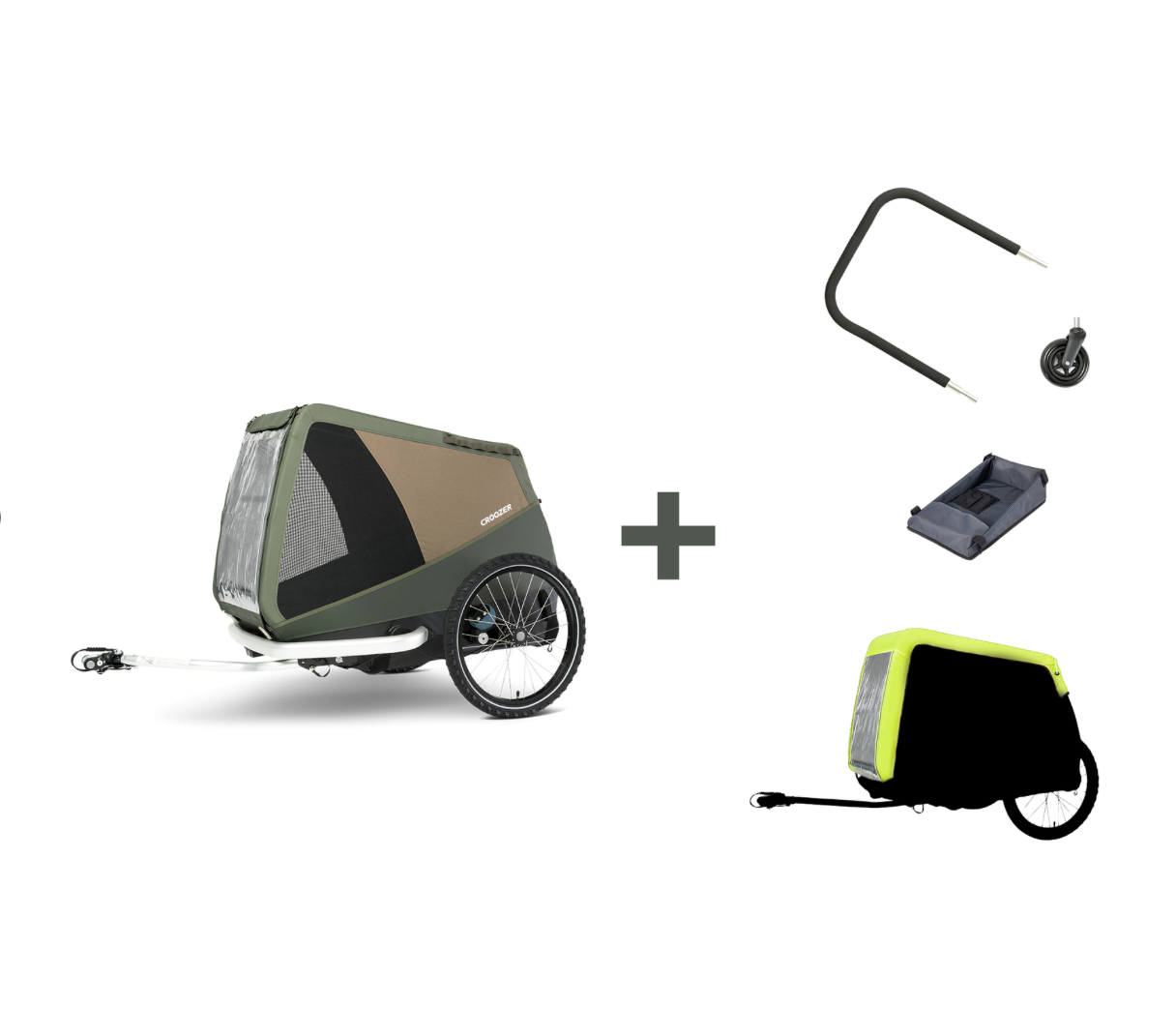 Croozer Dog Hundeanhänger "HAPPY WALK BUNDLE"