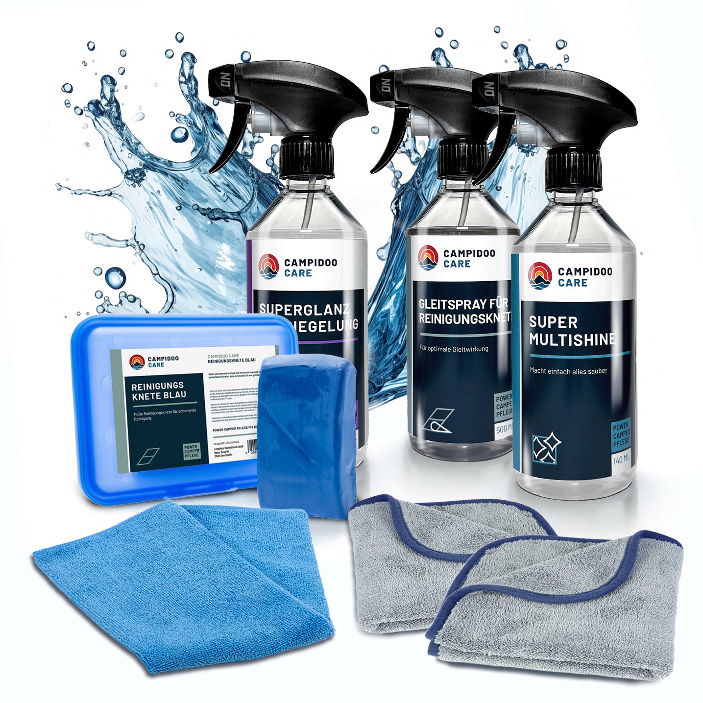 campidoo Care – 7-teiliges Feinpflege Set