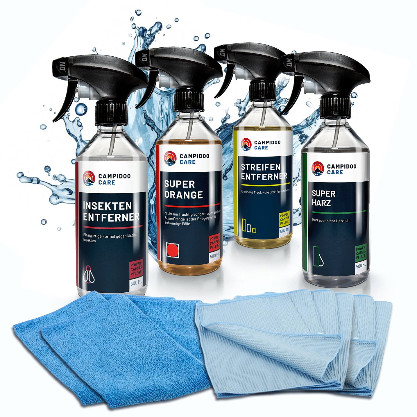 campidoo Care – 8-teilig Spezialpflege Set