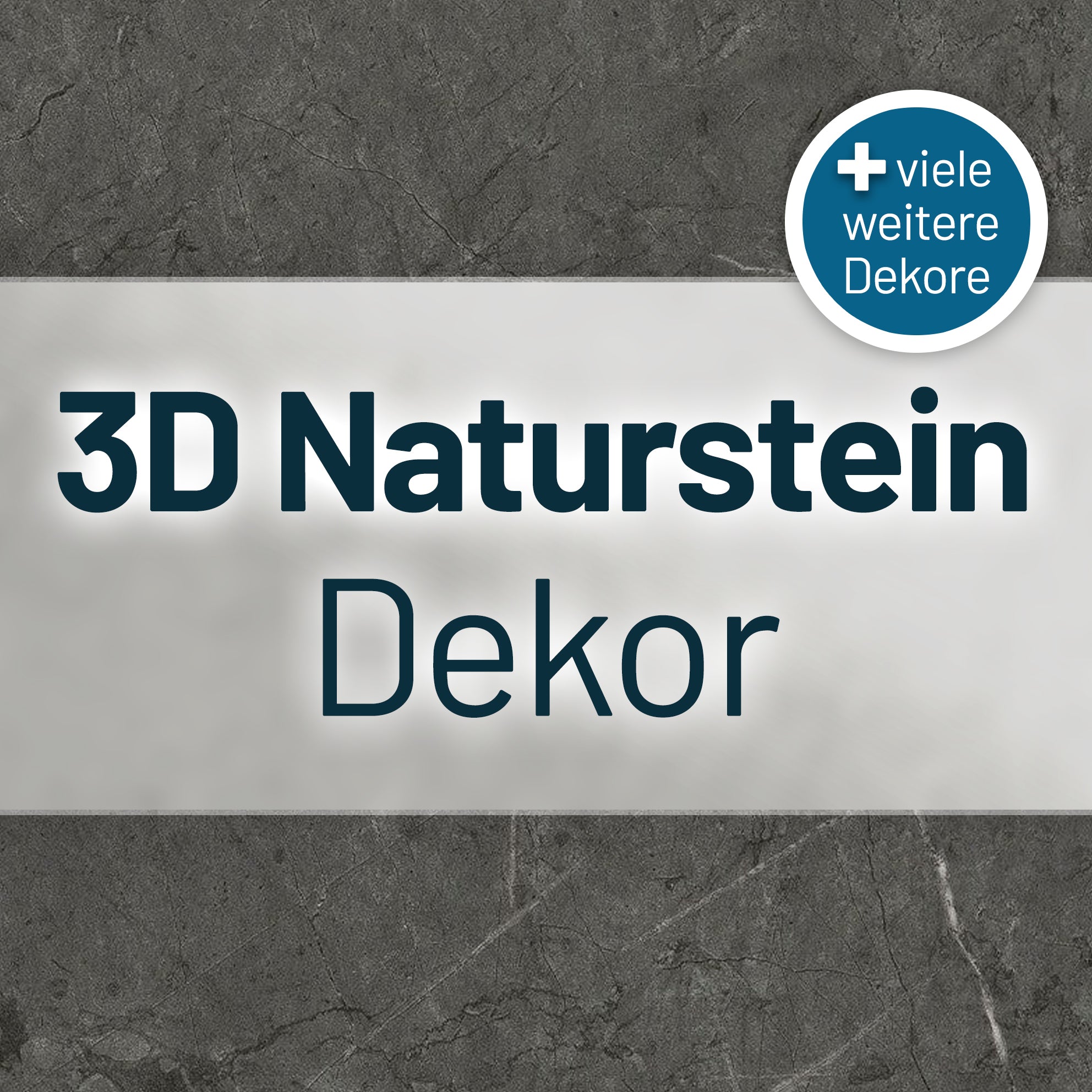 3D Naturstein-Dekor Möbelfolie Texturiert