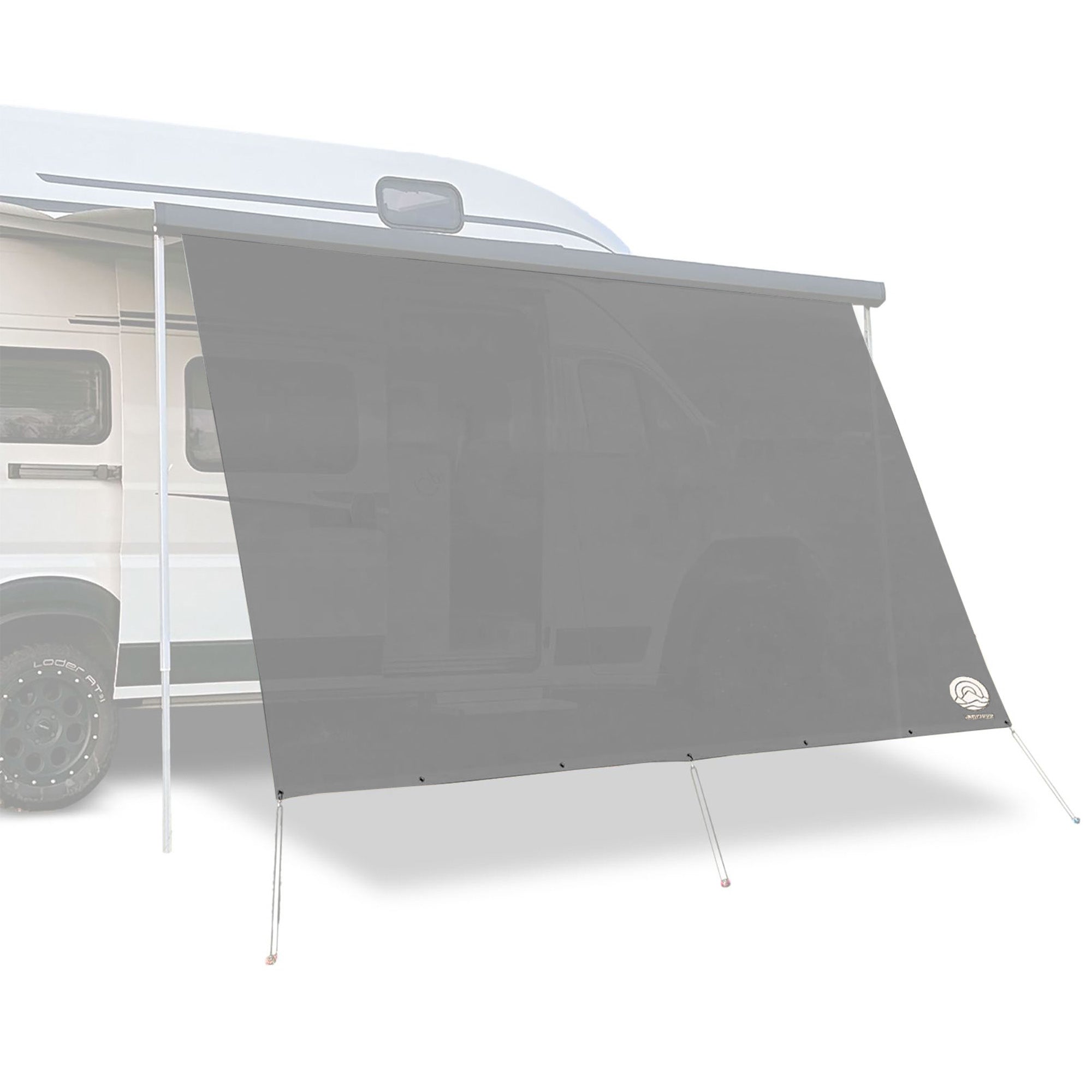 Camping Sonnensegel - Einfarbig