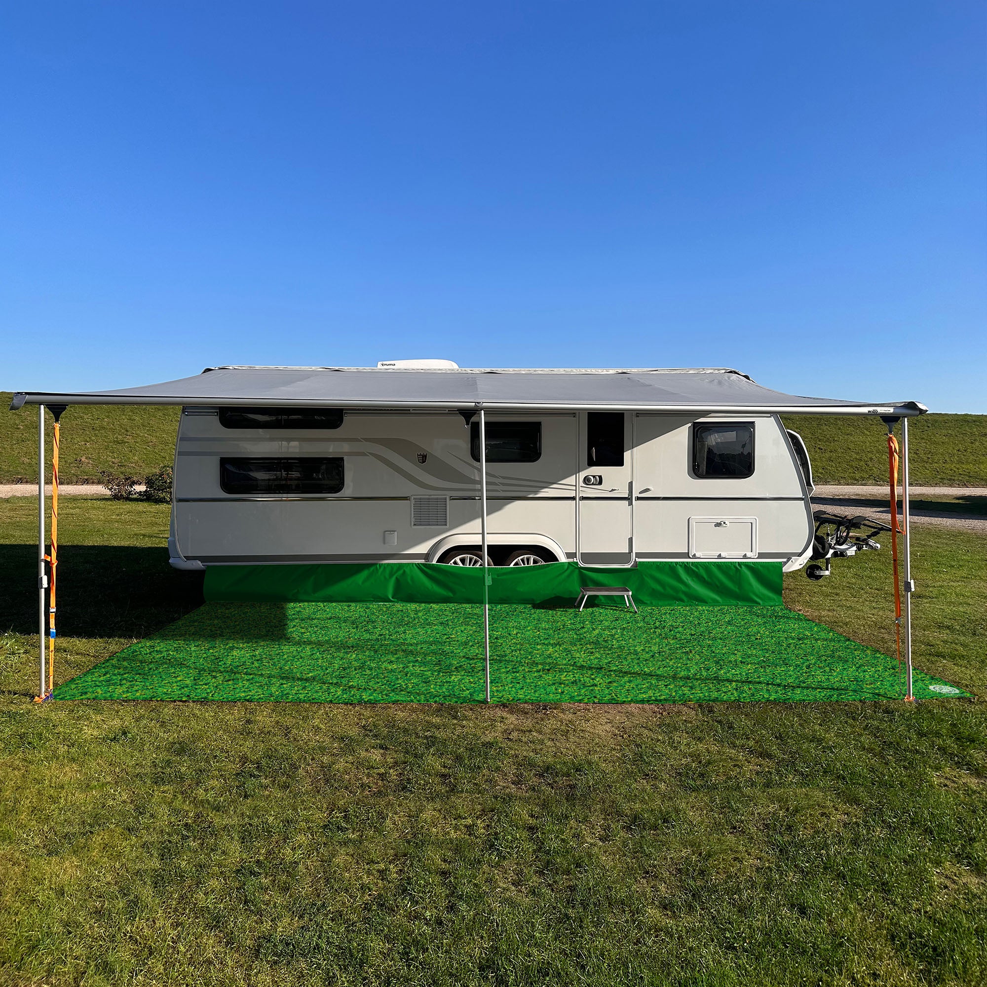 PREMIUM awning carpet for WIGO Rolli Plus - "Lawn"