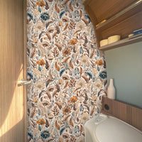 Wall foil tiles petrol
