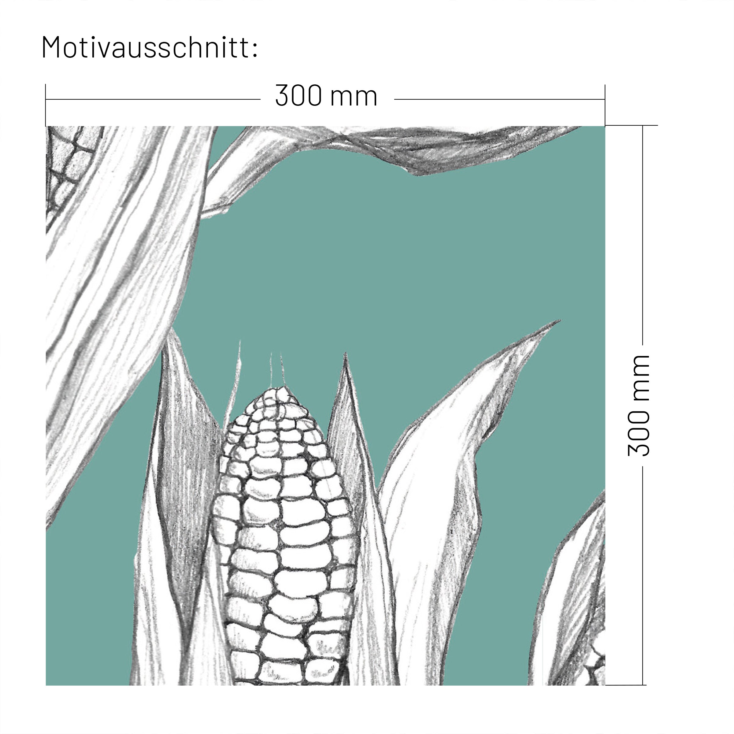 XXL Wand Dekorfolie "Mais"