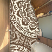 XXL Dekorfole "Mandala Braun"