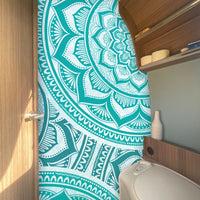 XXL Dekorfole "Mandala Türkis"