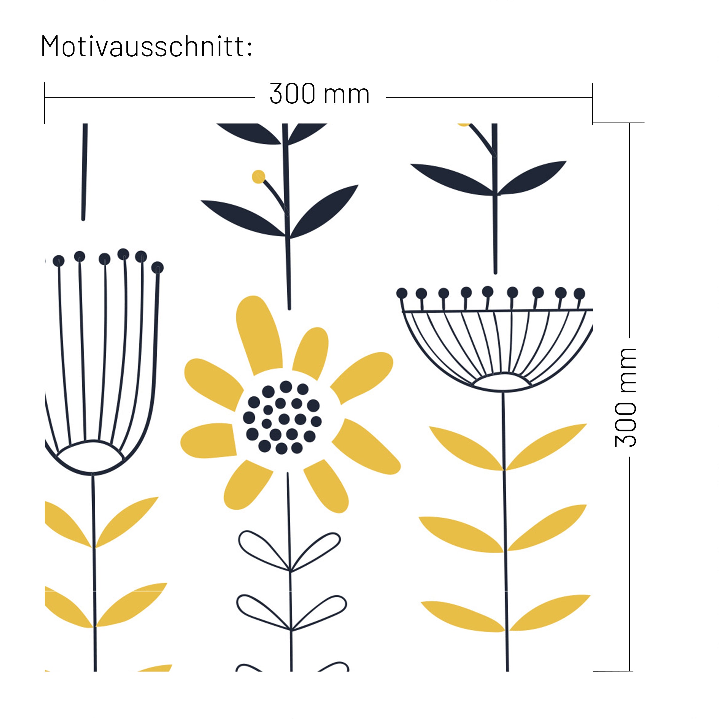 XXL Wand Dekorfolie "Sommerwiese"