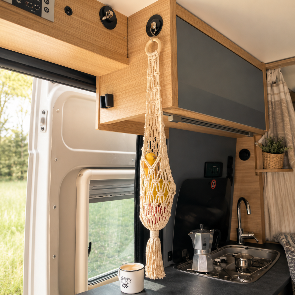 Makramee Netz „Camper“