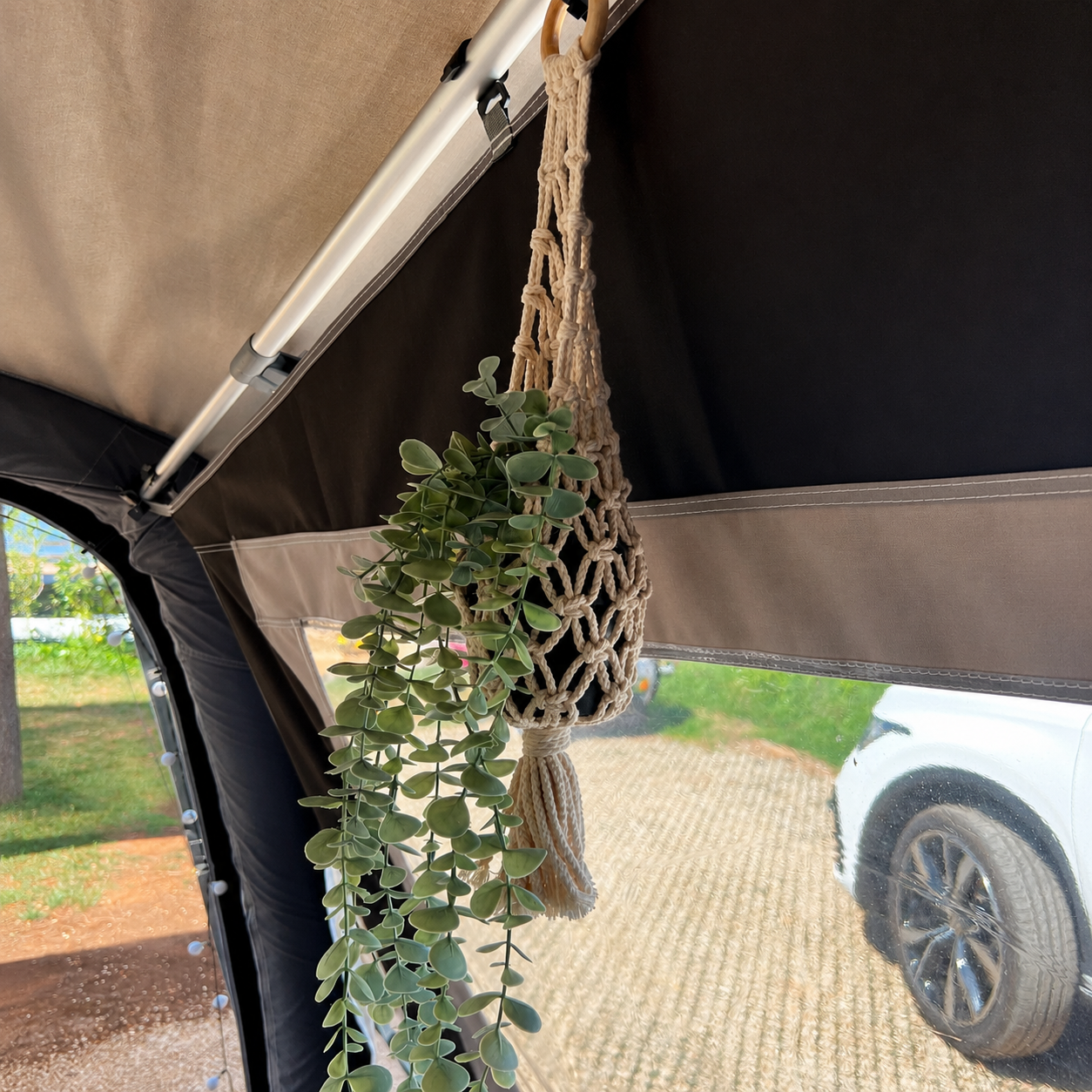 Makramee Netz „Camper“ klein