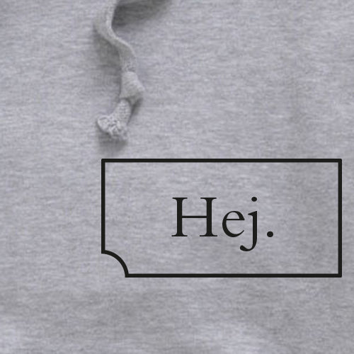 HEJ Hoodie Grey