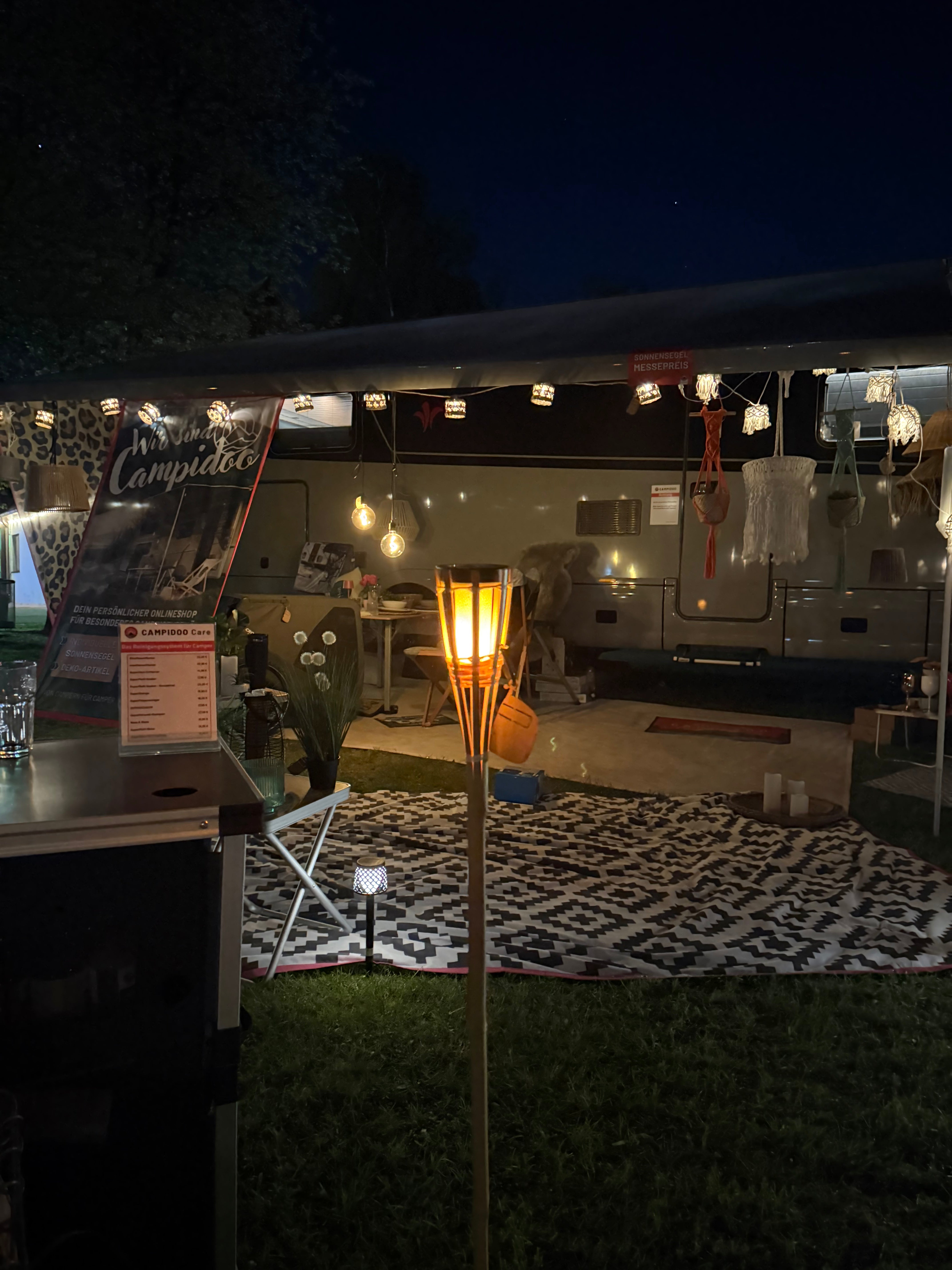 Solar Lichterkette Boho Makri mit USB-C Powerbank
