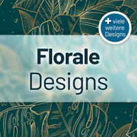 XXL Wand Dekorfolie Florale Designs