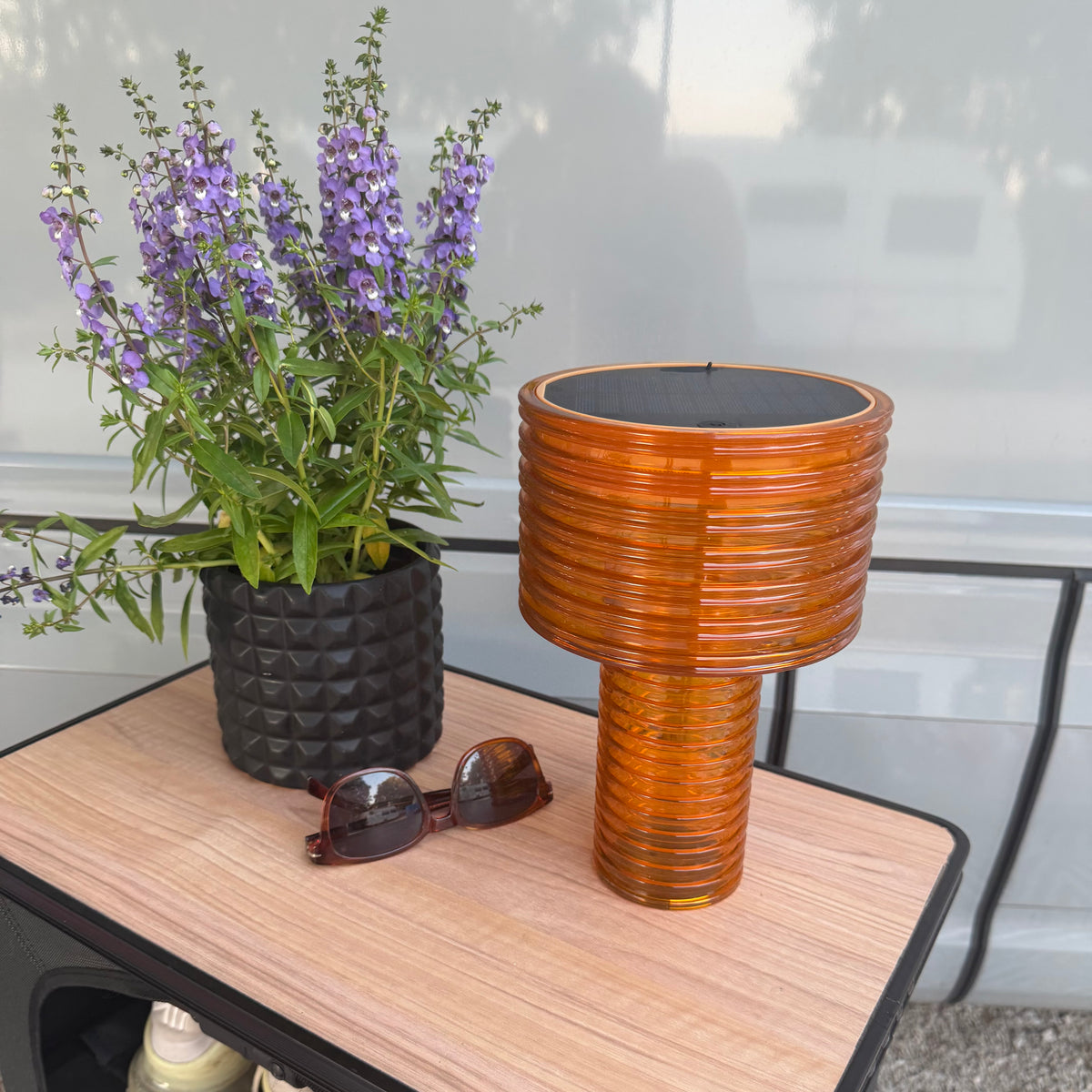 LED Solarleuchte Amber