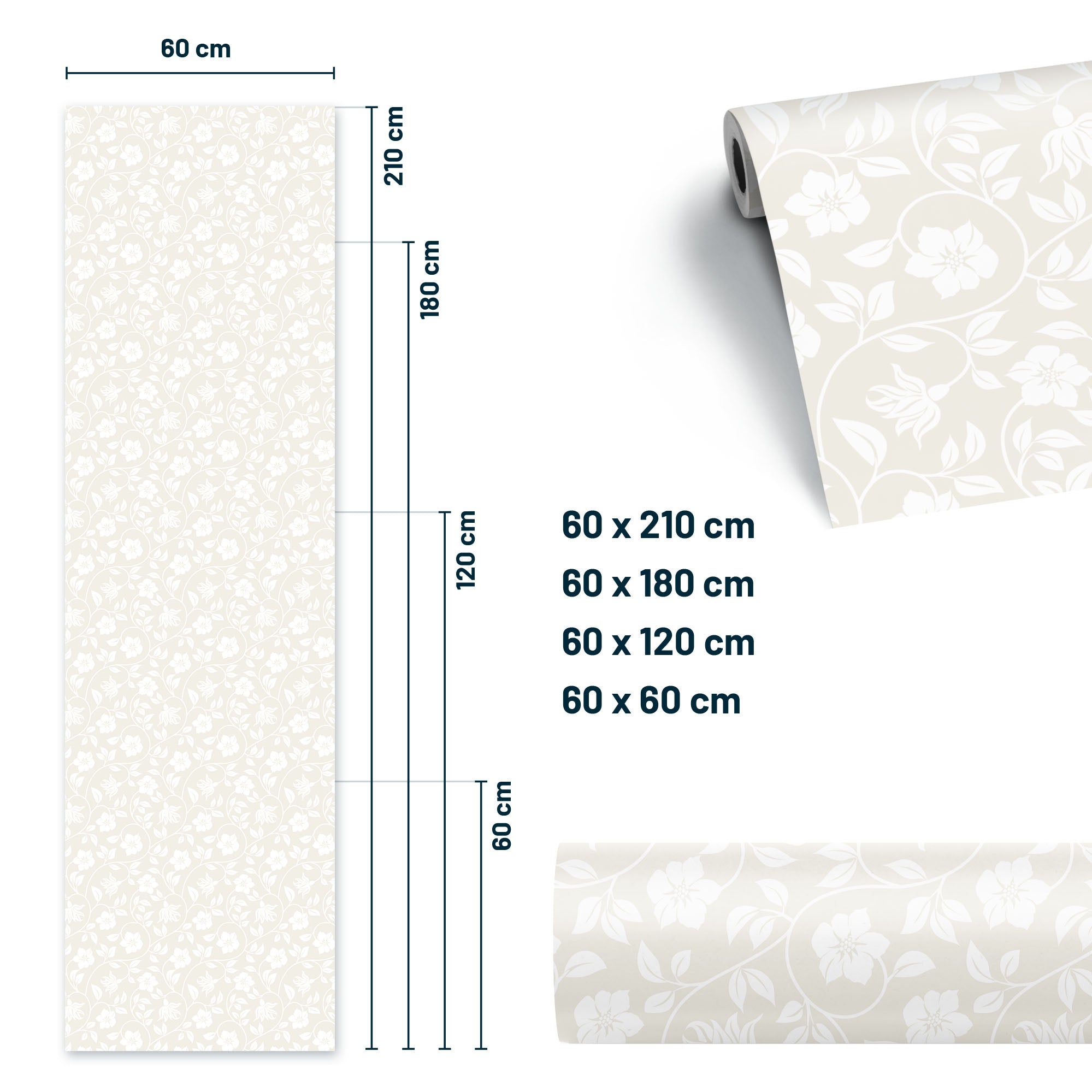 Furniture foil floral 2