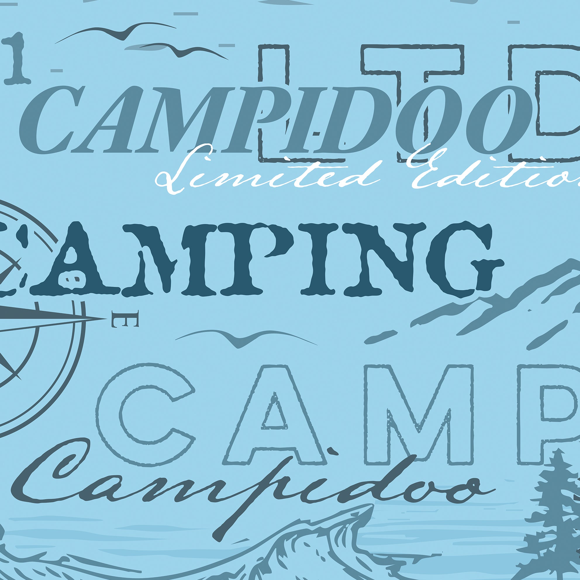 Sonnensegel CAMPIDOO SELECTED Blau