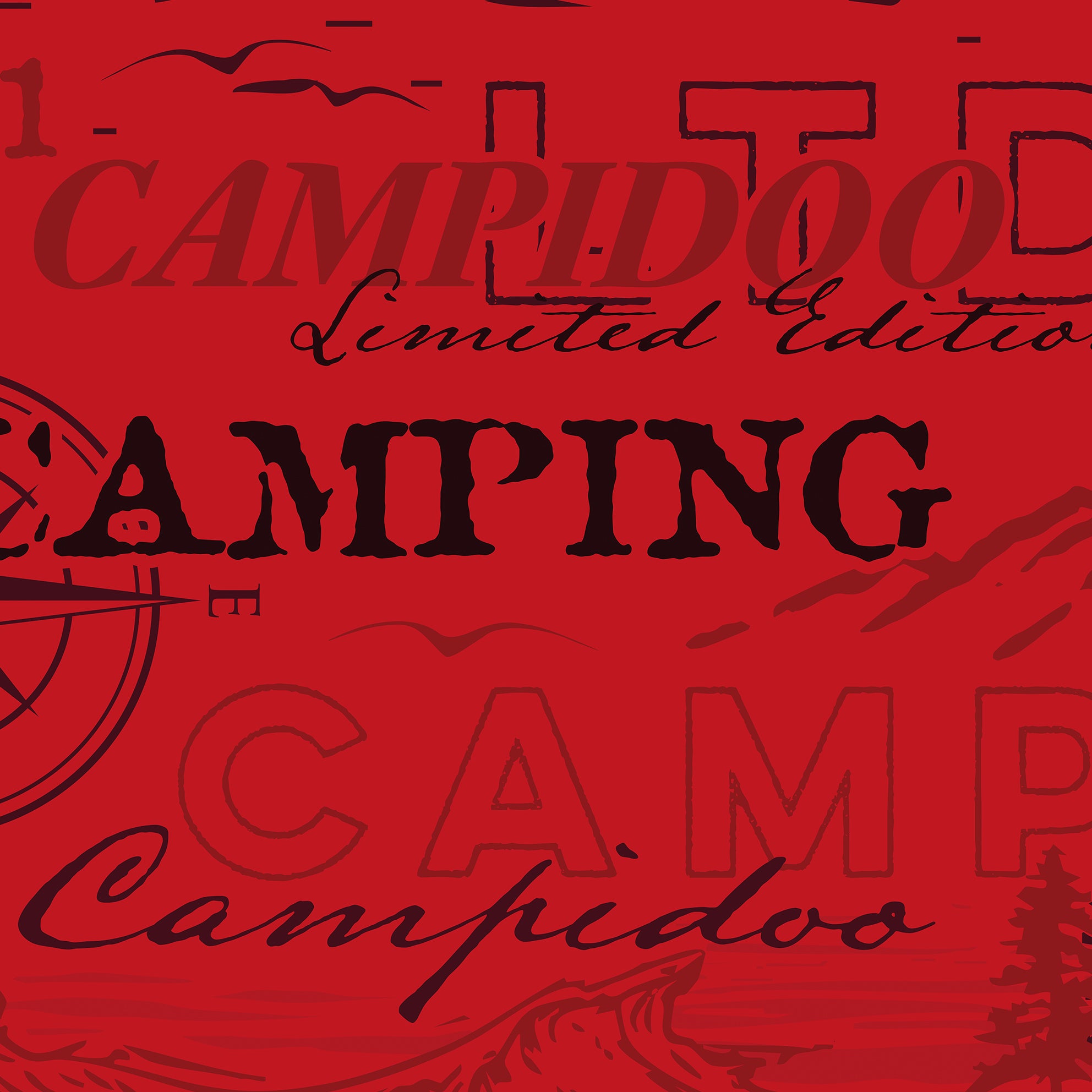 Sonnensegel CAMPIDOO SELECTED Rot