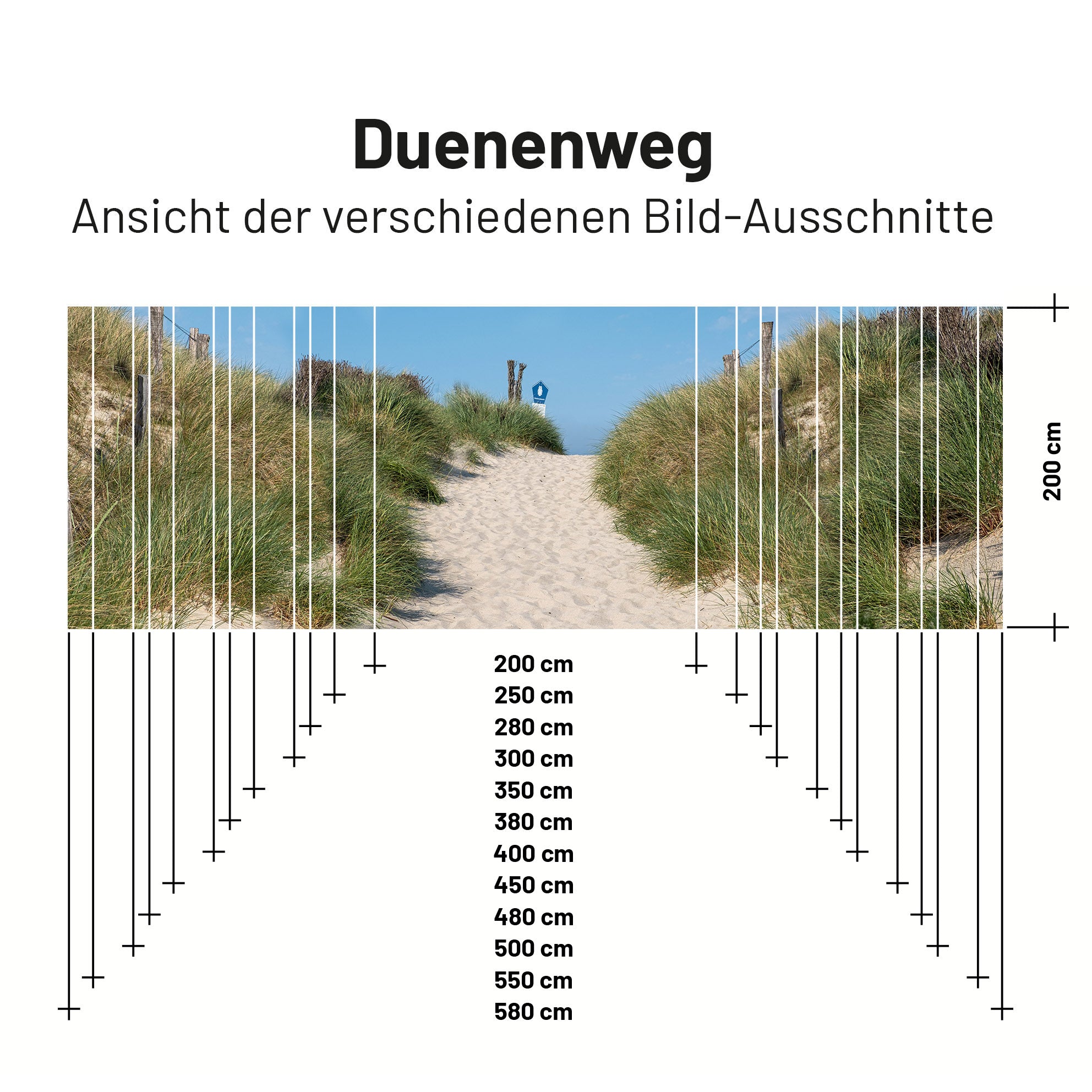 Sonnensegel DÜNENWEG