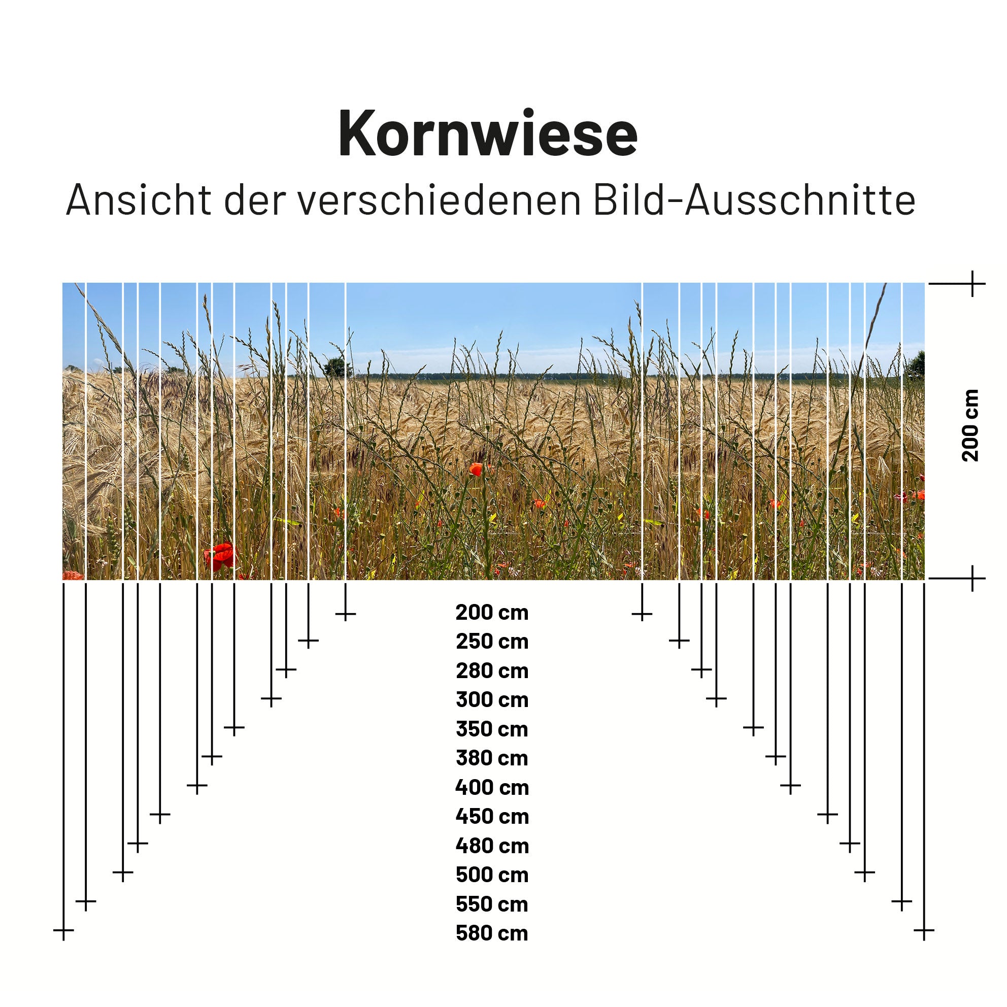 Sonnensegel KORNWIESE