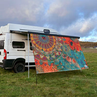 Sonnensegel MANDALA Bunt
