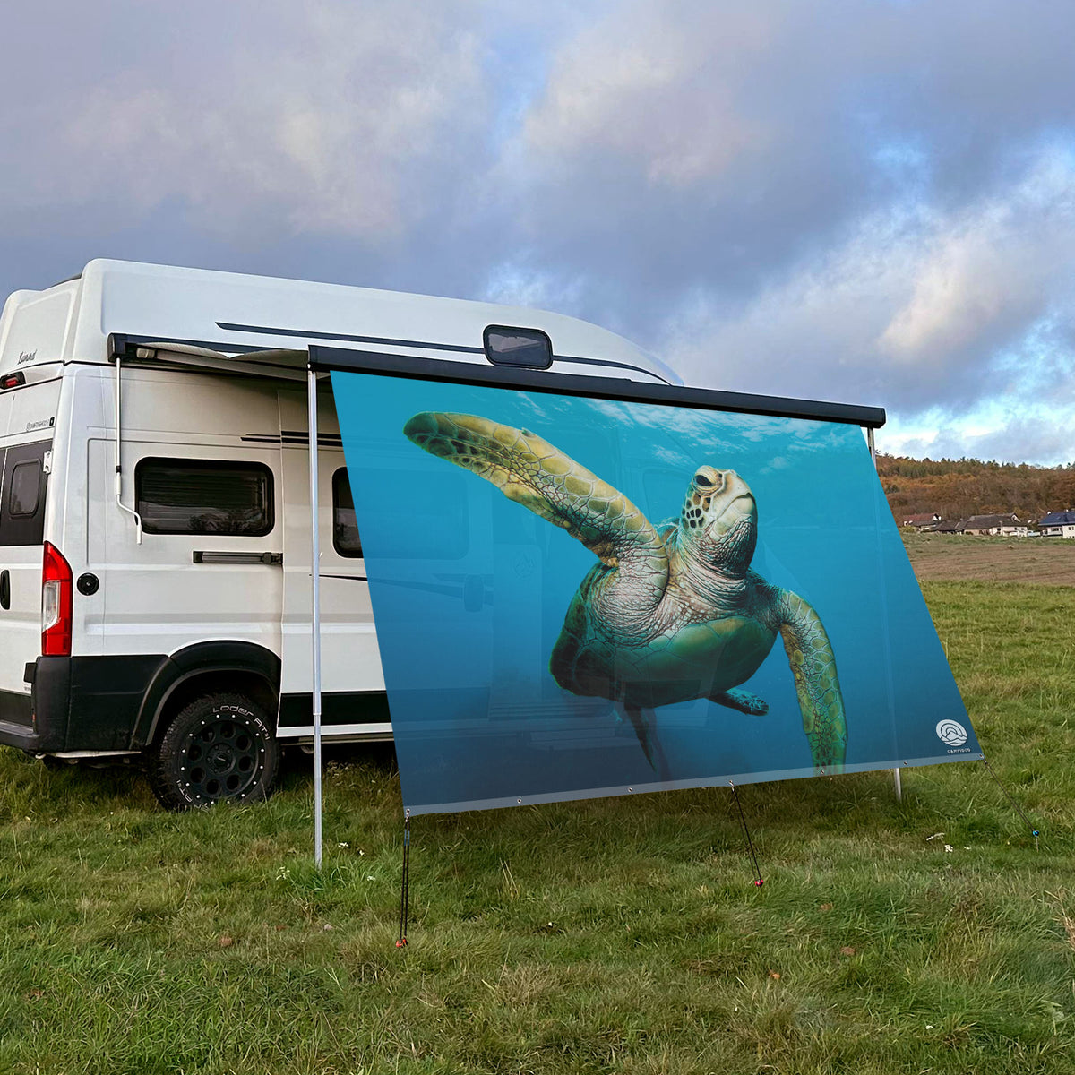 amazon sonnensegel wohnwagen SCHILDKRÖTE MY26 Mongol Nomadic tourist camp Set:4er Set | 8 Stück