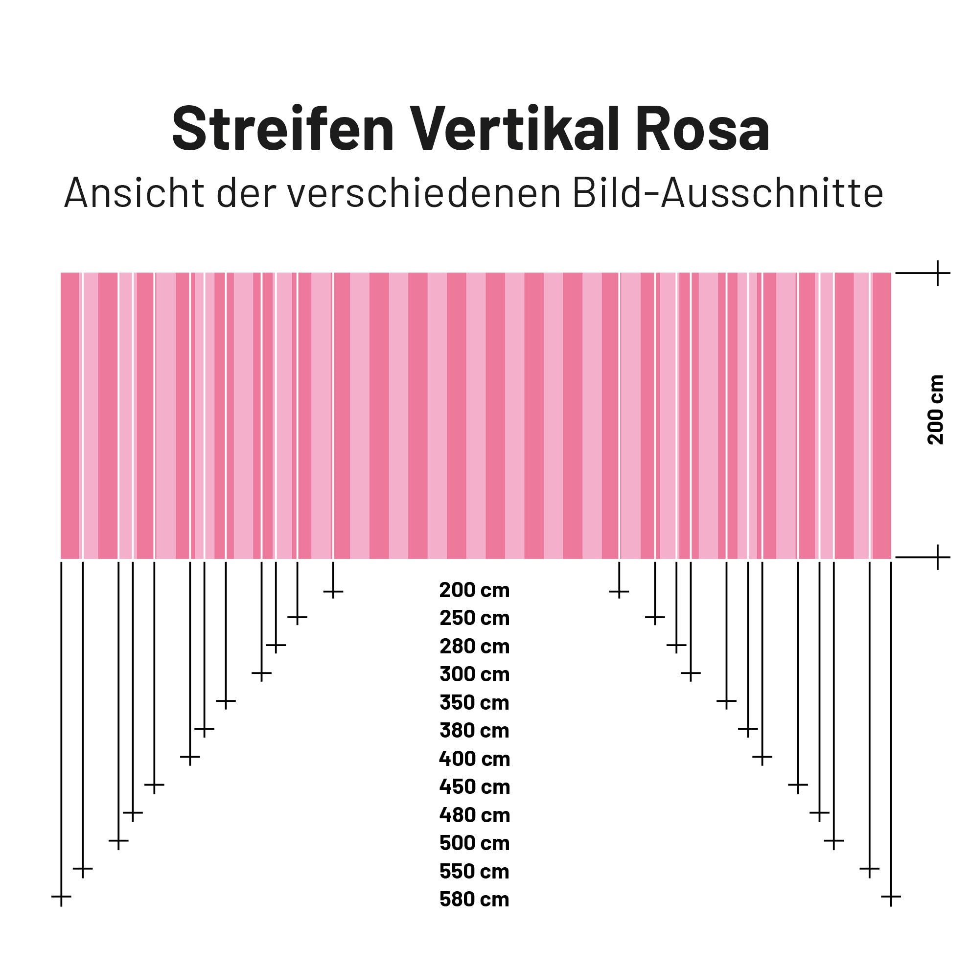 Sonnensegel STRIPE Rosa