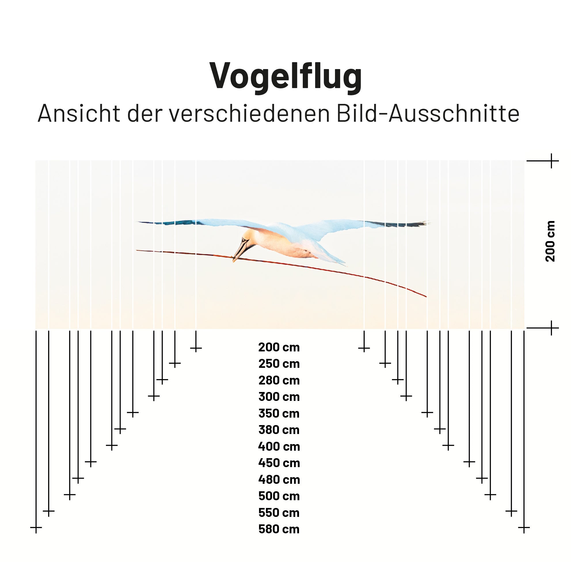 Restposten - Sonnensegel VOGELFLUG