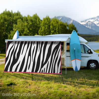 sonnensegel 250 x 350 Sonnensegel ZEBRA