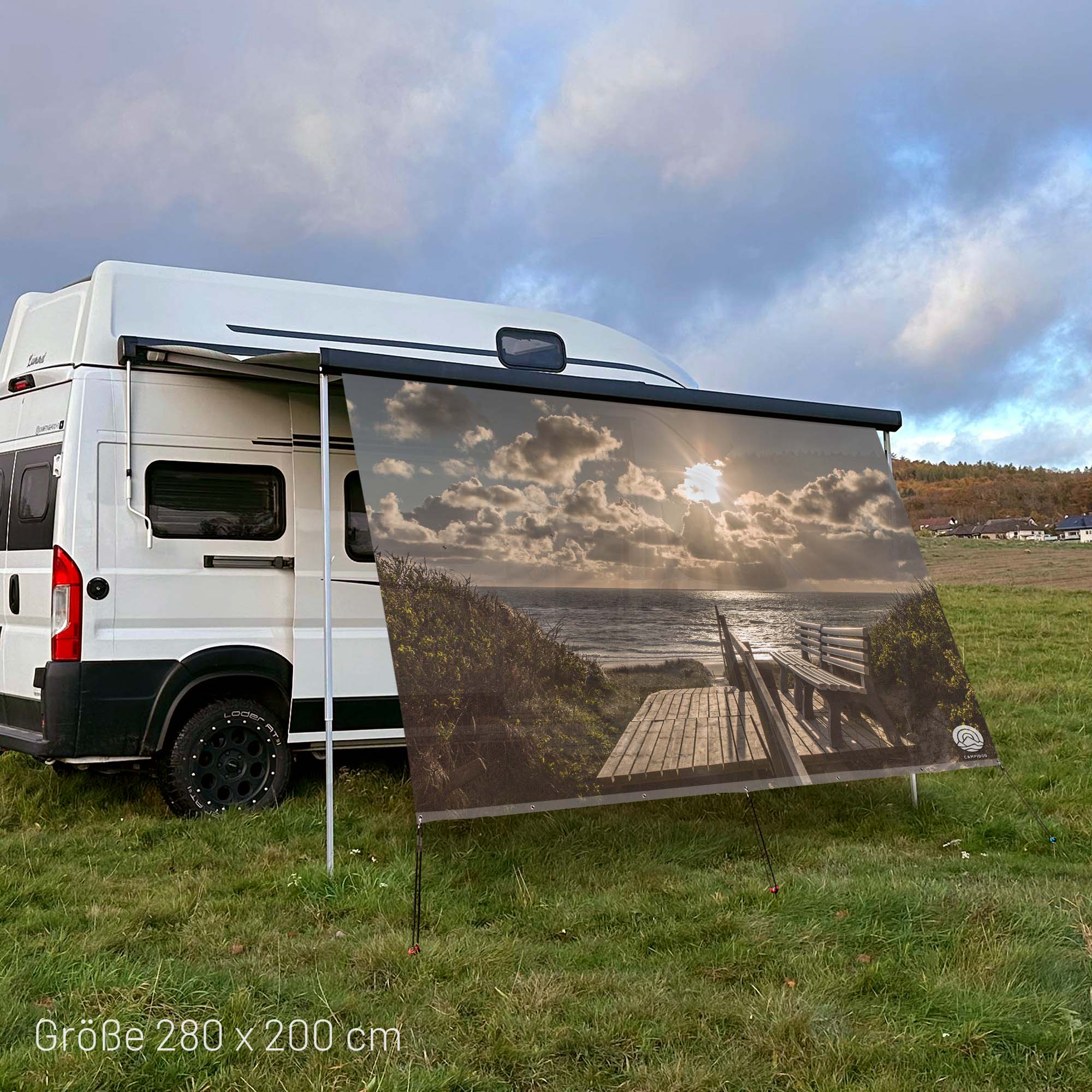 Restposten - Sonnensegel MEERBLICK