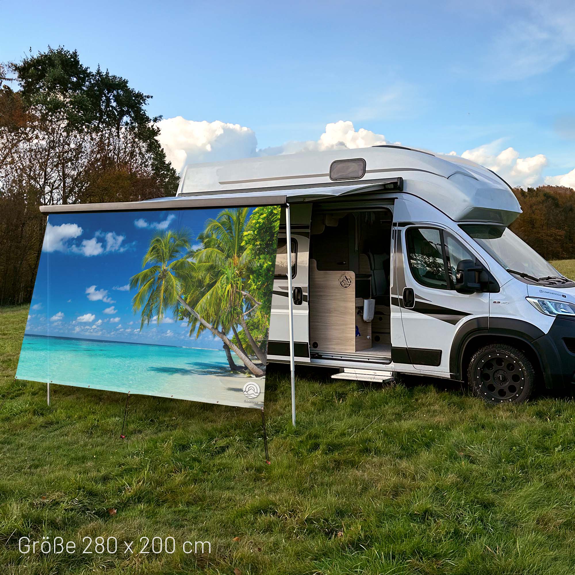 Restposten - Sonnensegel STRANDURLAUB