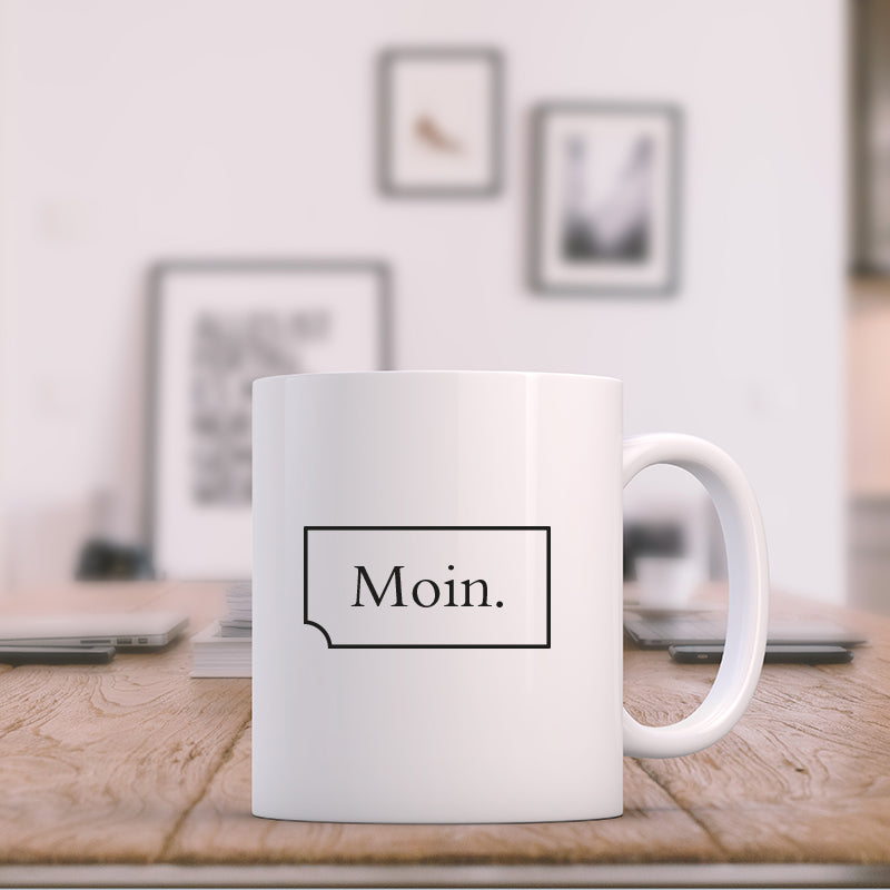 Ceramic mug statement MOIN
