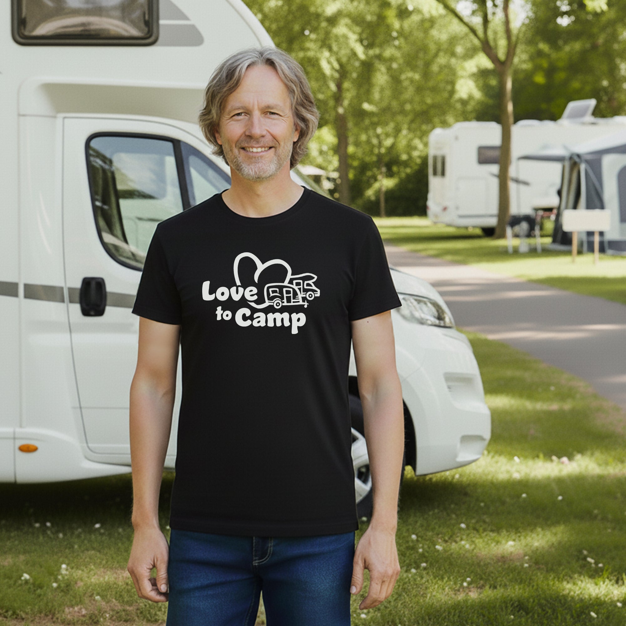 Camper T-Shirt "Love to Camp"