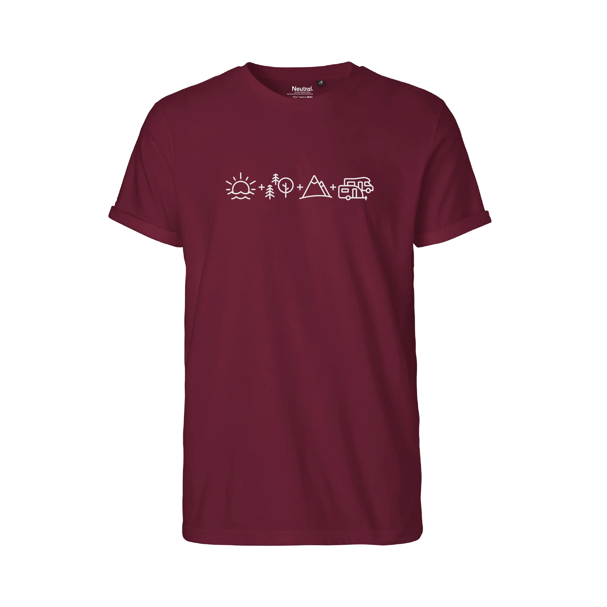 Camper T-Shirt "Simple-Camp-Icons"