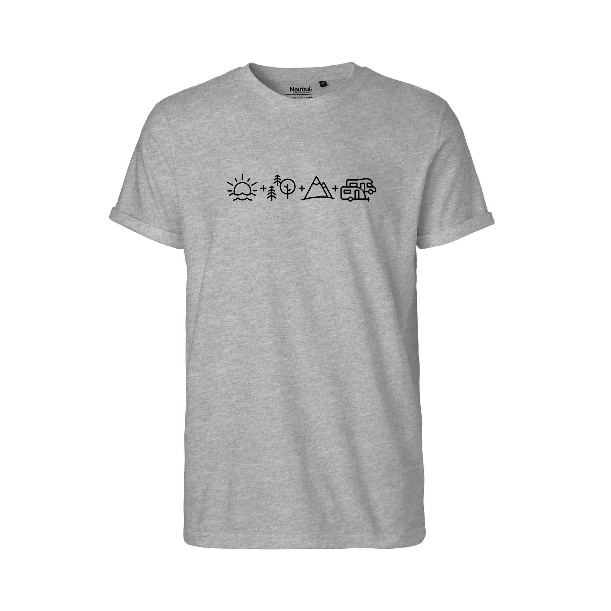 Camper T-Shirt "Simple-Camp-Icons"