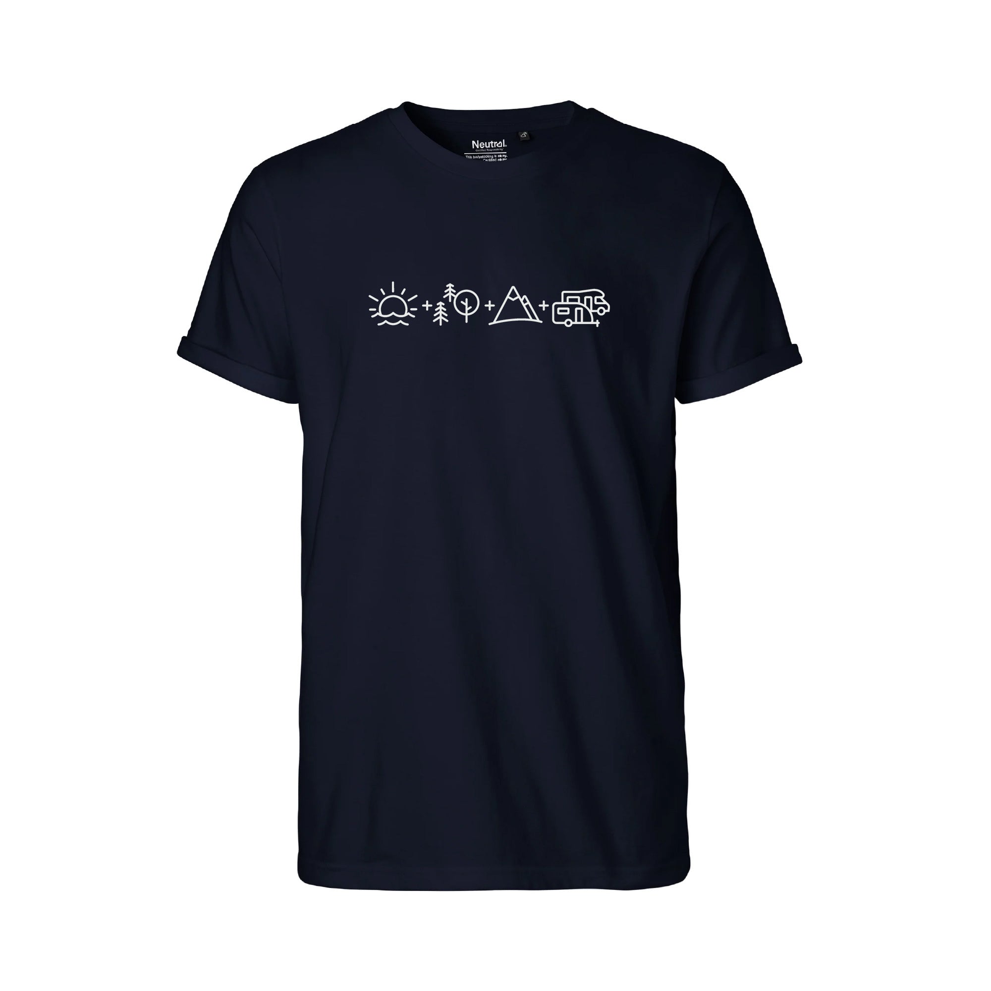 Camper T-Shirt "Simple-Camp-Icons"