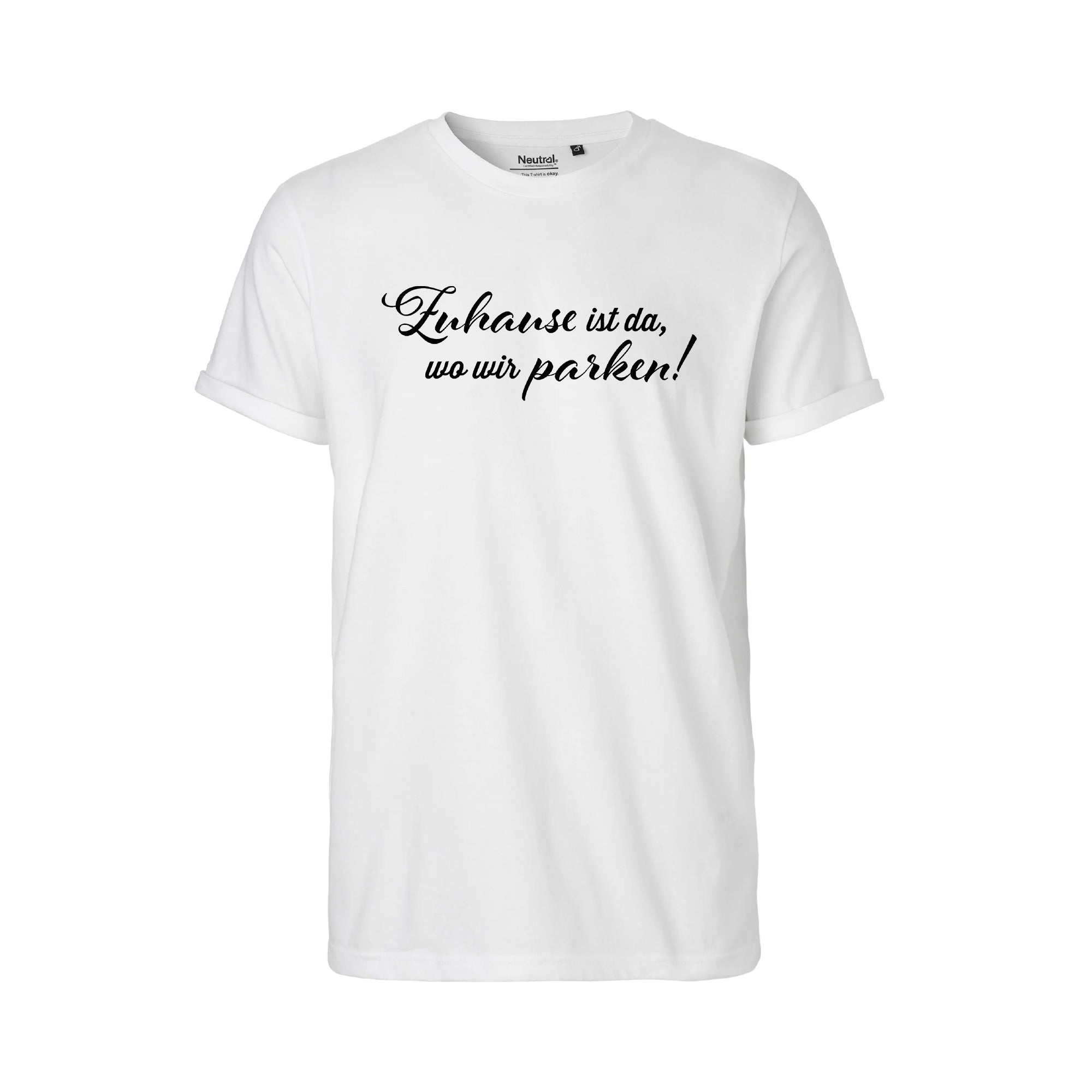 Camper T-Shirt "Zuhause ist, wo wir parken"