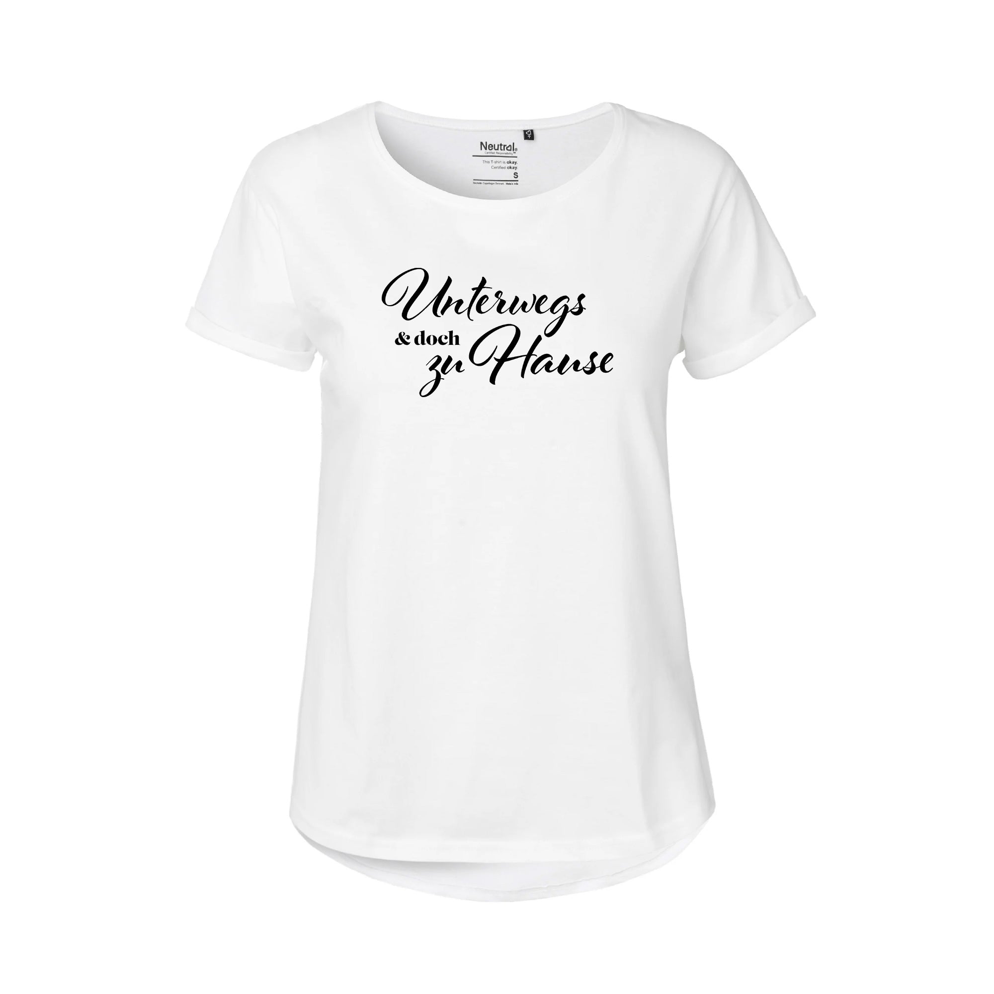CamperInnen T-Shirt "Unterwegs und doch Zuhause"