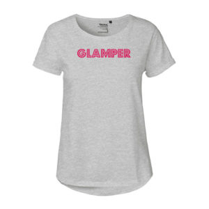 Mädels T-Shirt Roll Up Ärmel "Glamper"