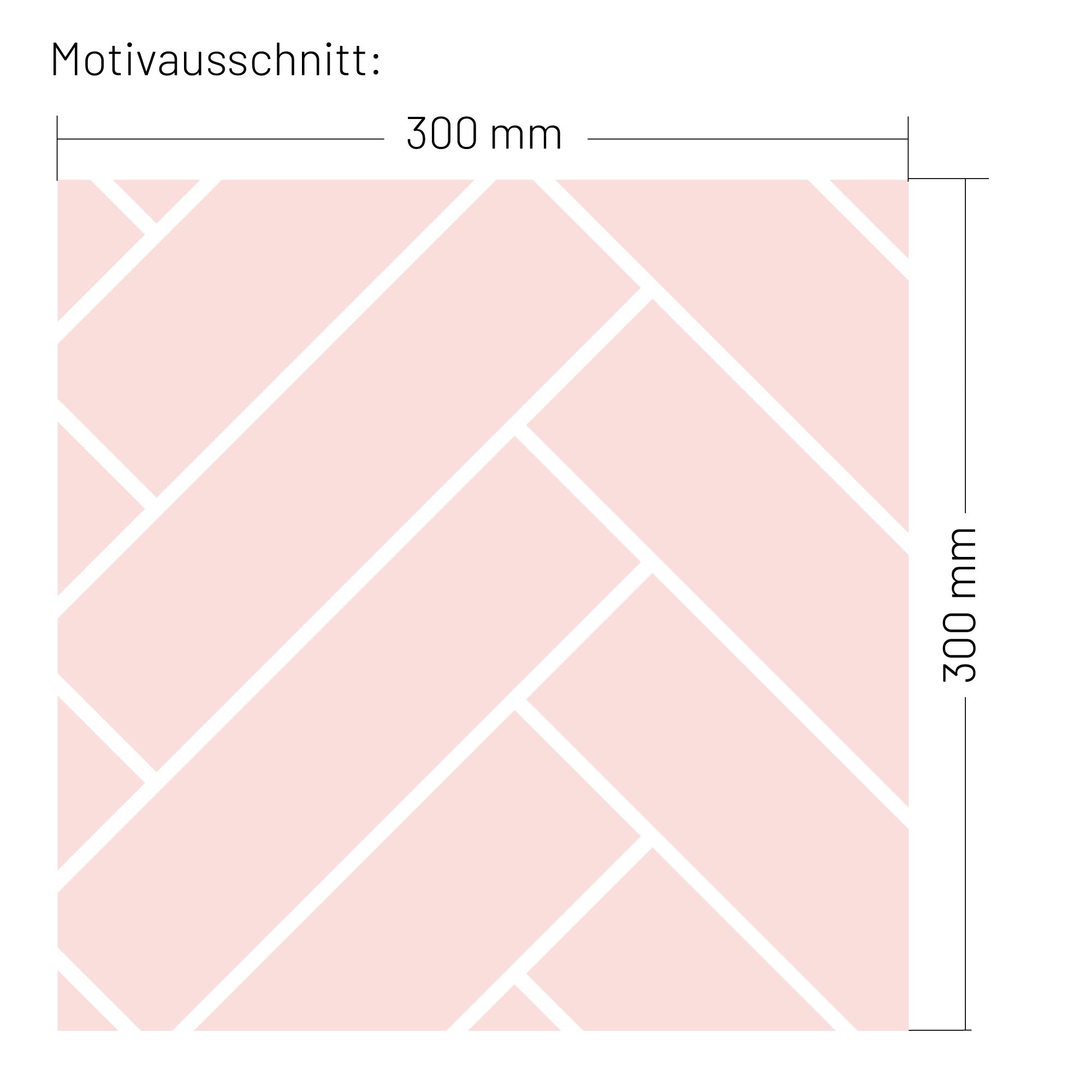 Lámina decorativa de pared XXL "Azulejos Metro Petrol"