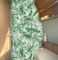 Wall foil fern