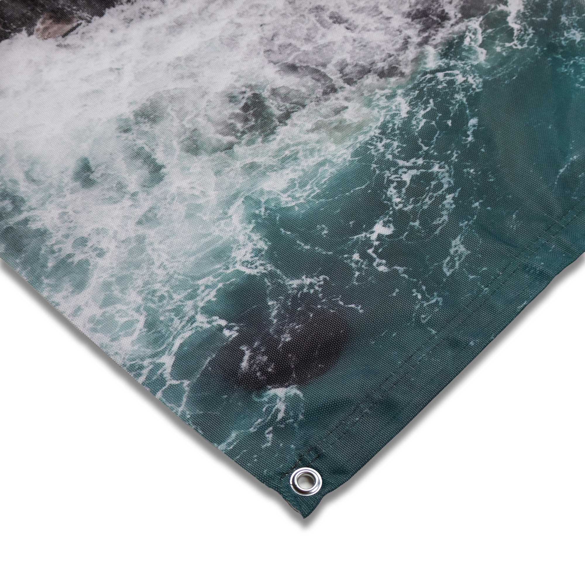 PREMIUM Vorzeltteppich mit abnehmbarer Windschürze - "Ocean"