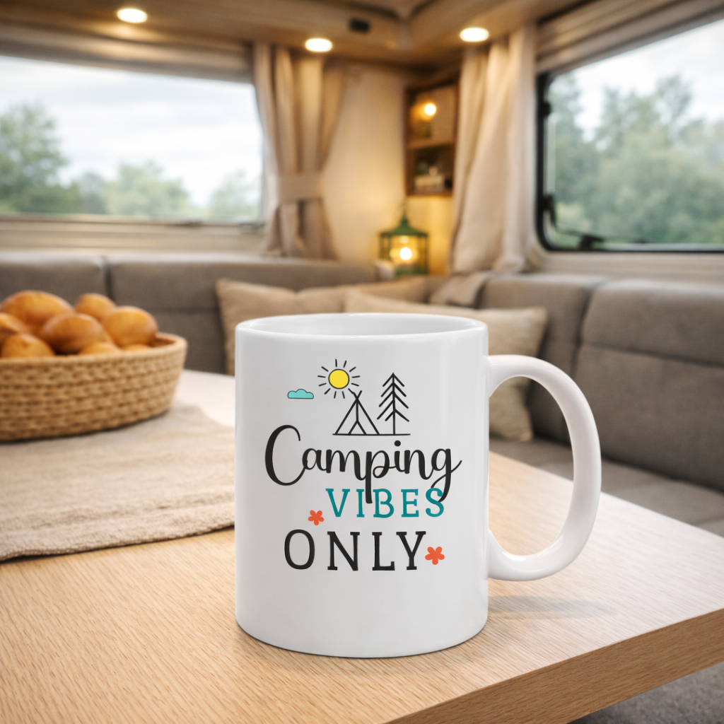 Tasse - Camping vibes only