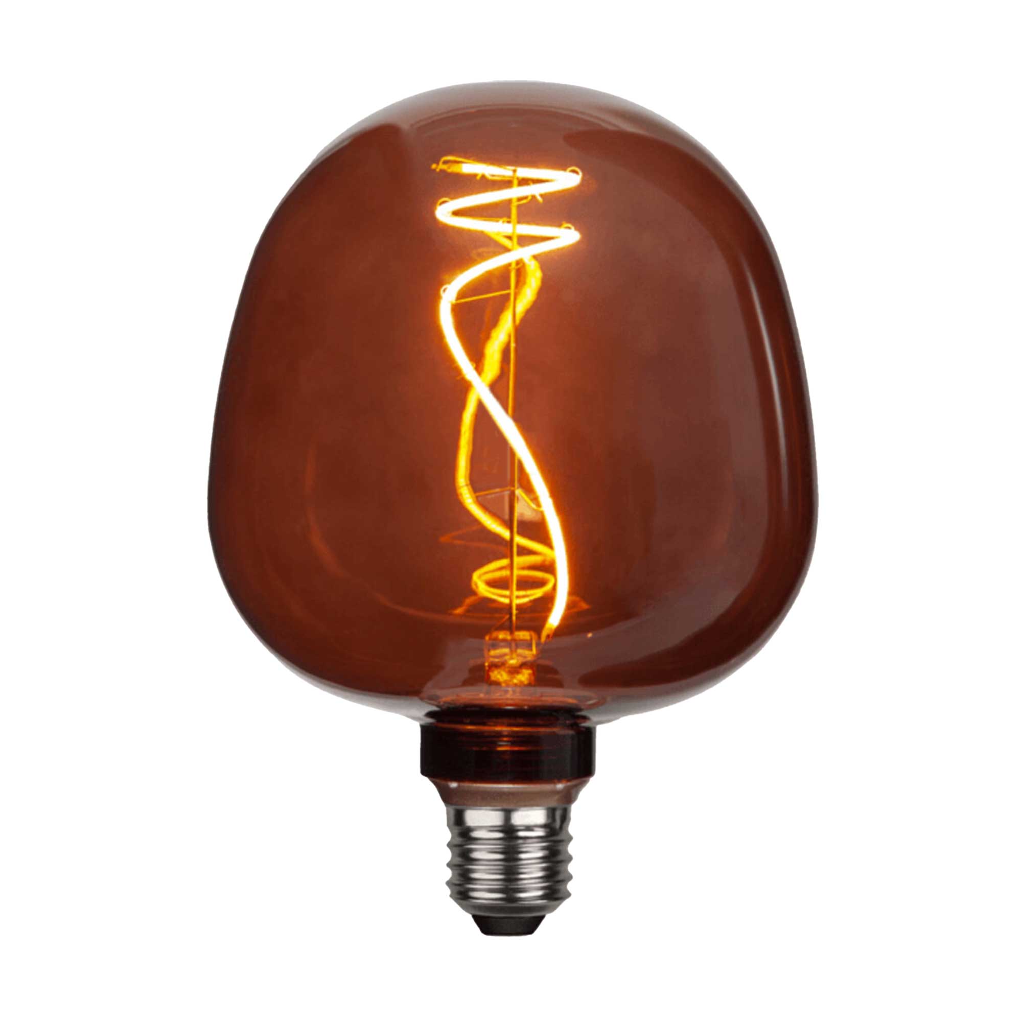 LED light bulb "Apple Cognac"