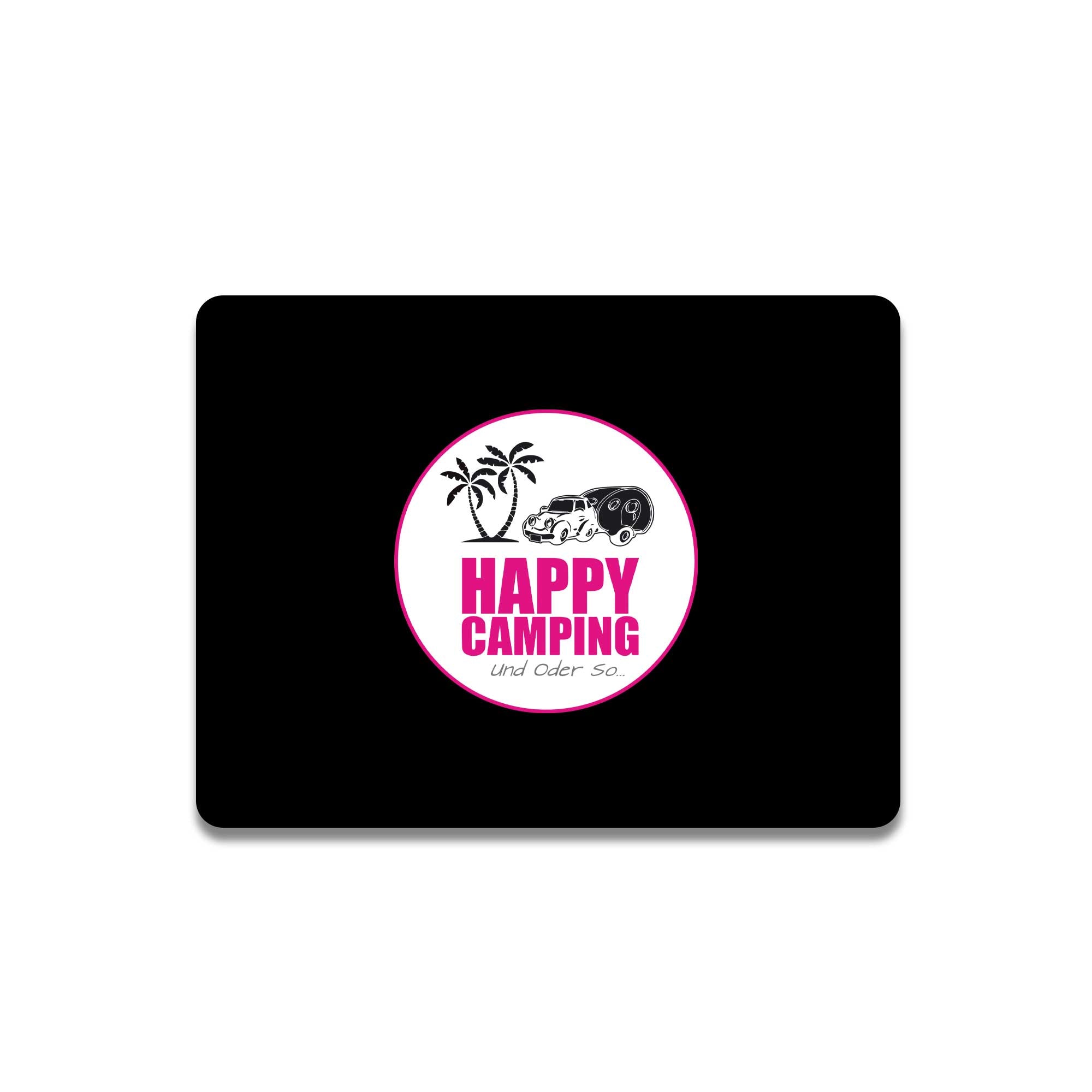 HAPPY CAMPING mouse pad