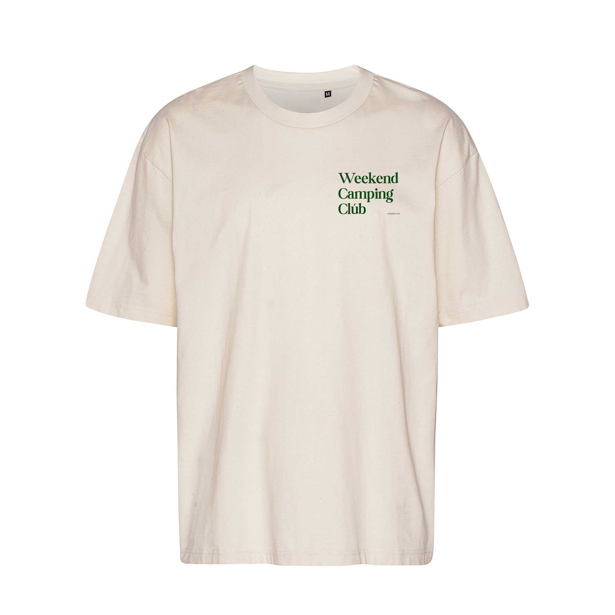 Oversized T-Shirt OFF-WHITE "Weekend Camping Club"