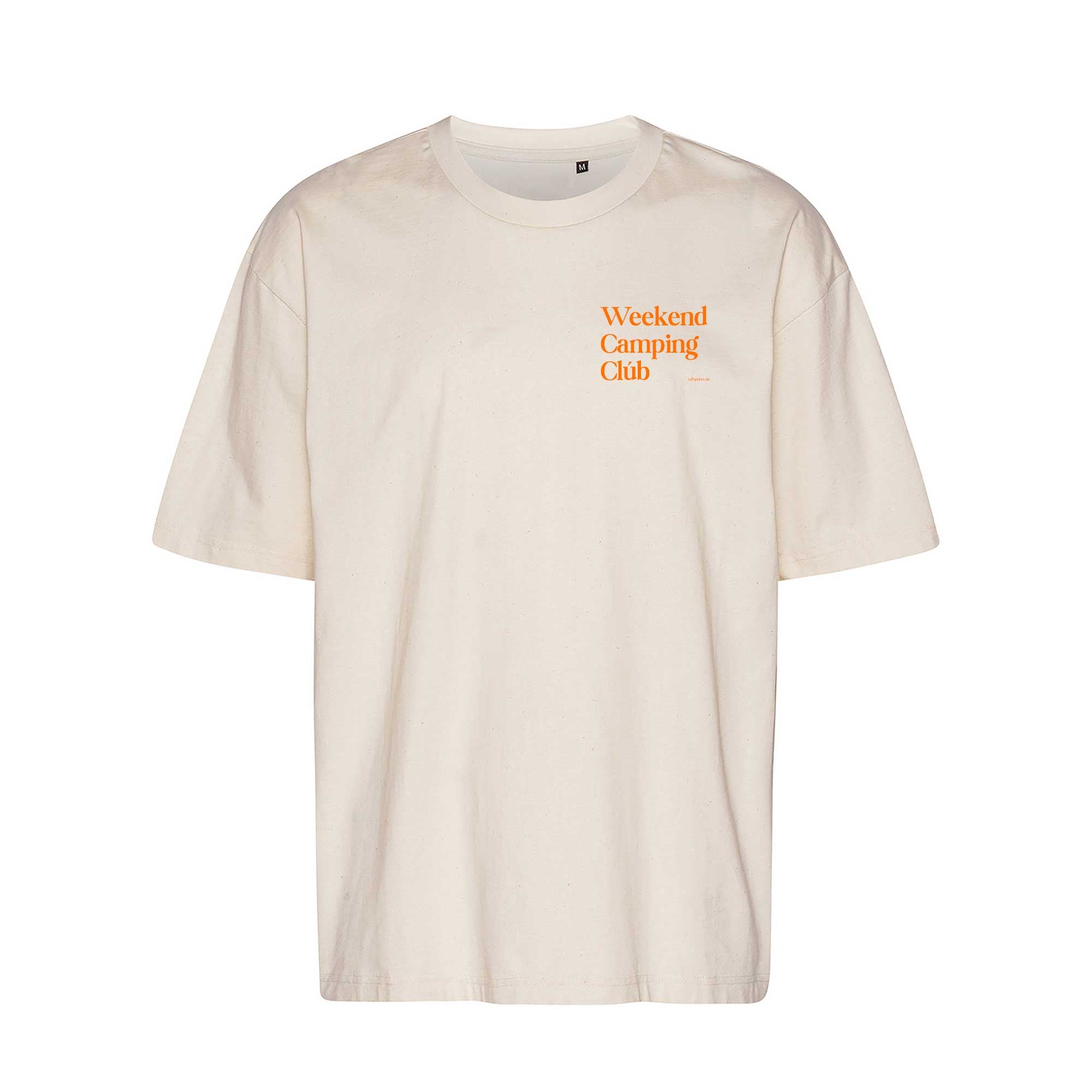 Oversized T-Shirt OFF-WHITE "Weekend Camping Club"