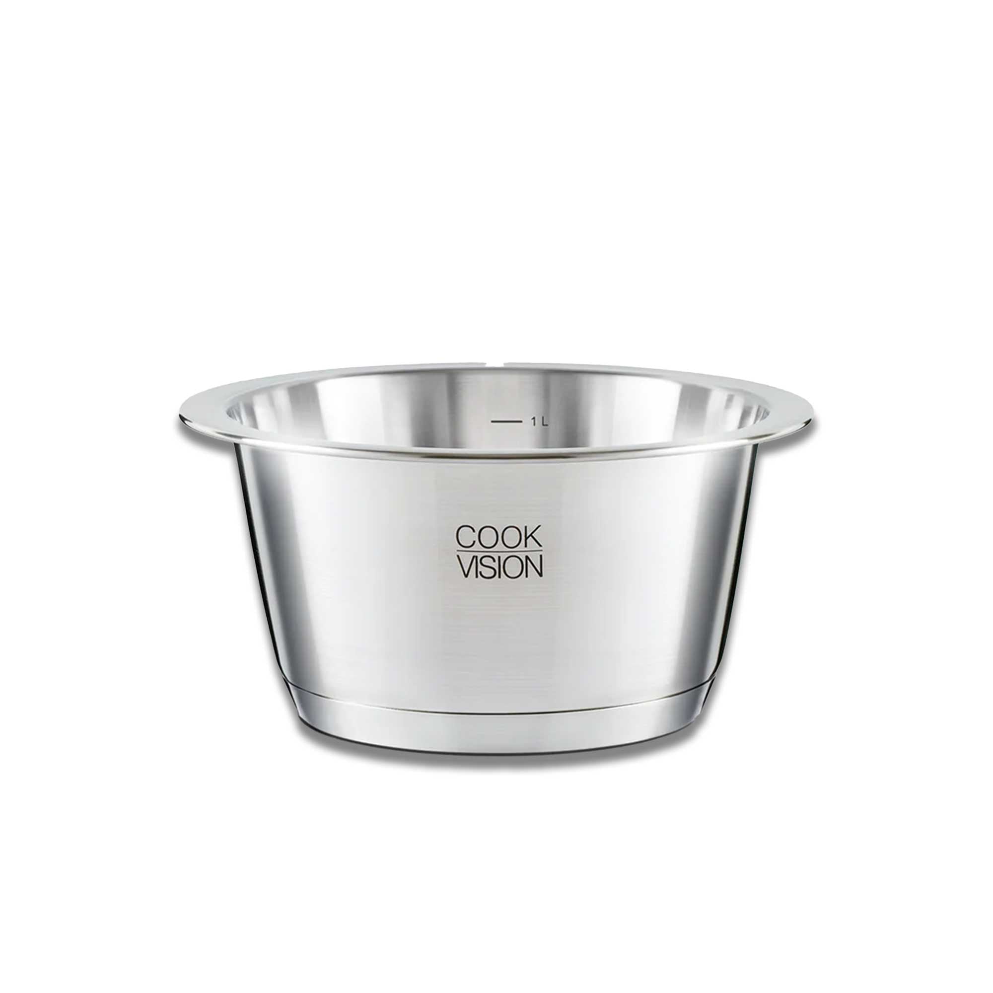 CookVision stainless steel pots