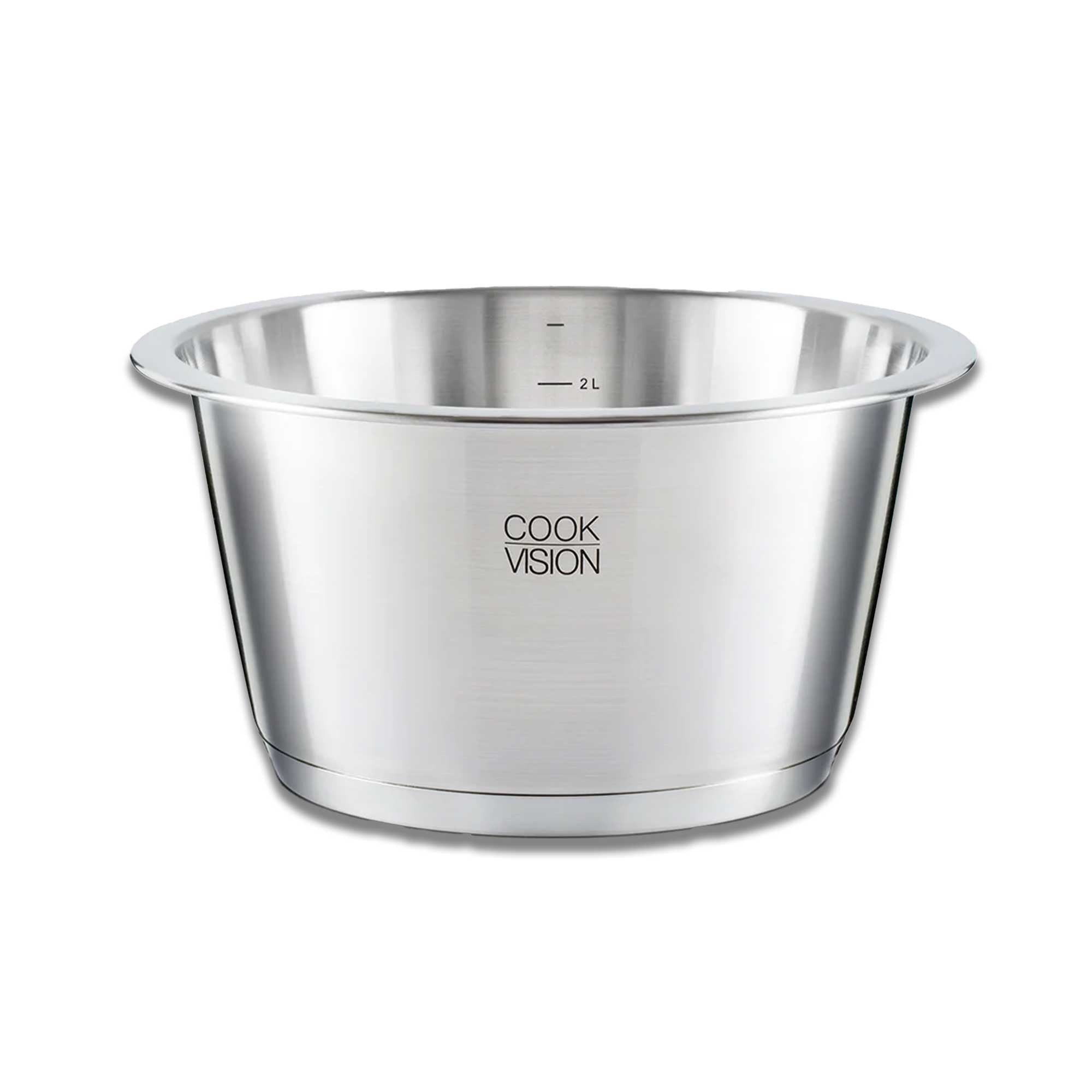 CookVision stainless steel pots