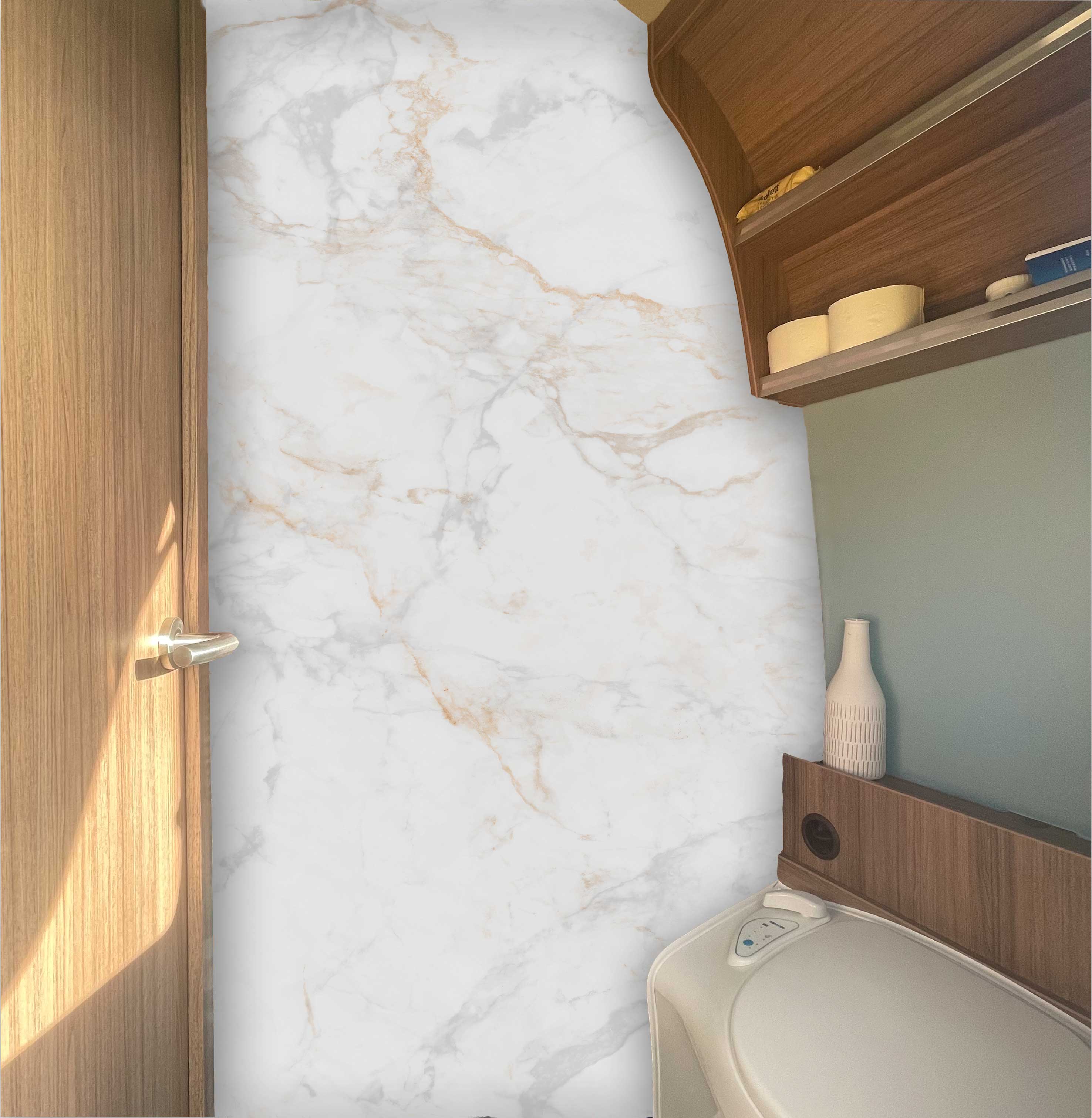 Wall foil warm marble