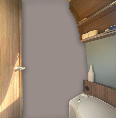 XXL Wand Dekorfolie "warmes Braun"