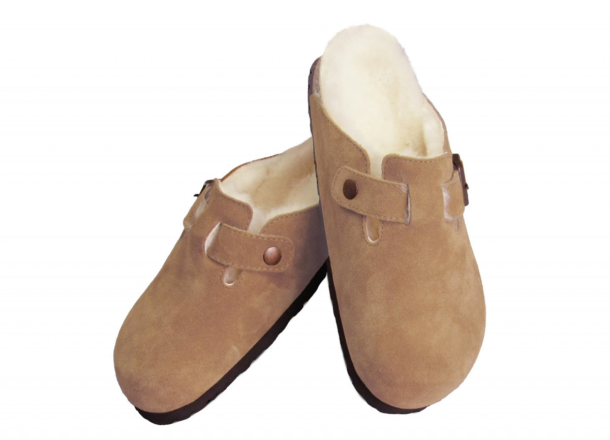 Lammfell-Pantolette – Komposition